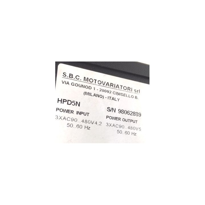 SBC PARKER HPD5N servo unit