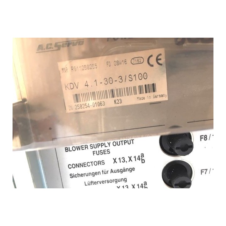 Variateur INDRAMAT KDV 4.1-30-3/S100