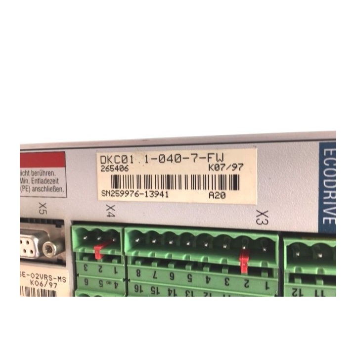 INDRAMAT DKC01.1-040-7-FW servo unit