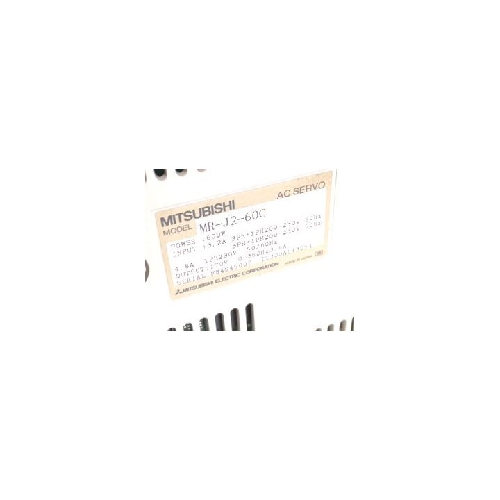 MITSUBISHI MR-J2-60C servo unit