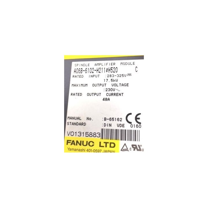 FANUC A06B-6102-H211 520 servo drive unit
