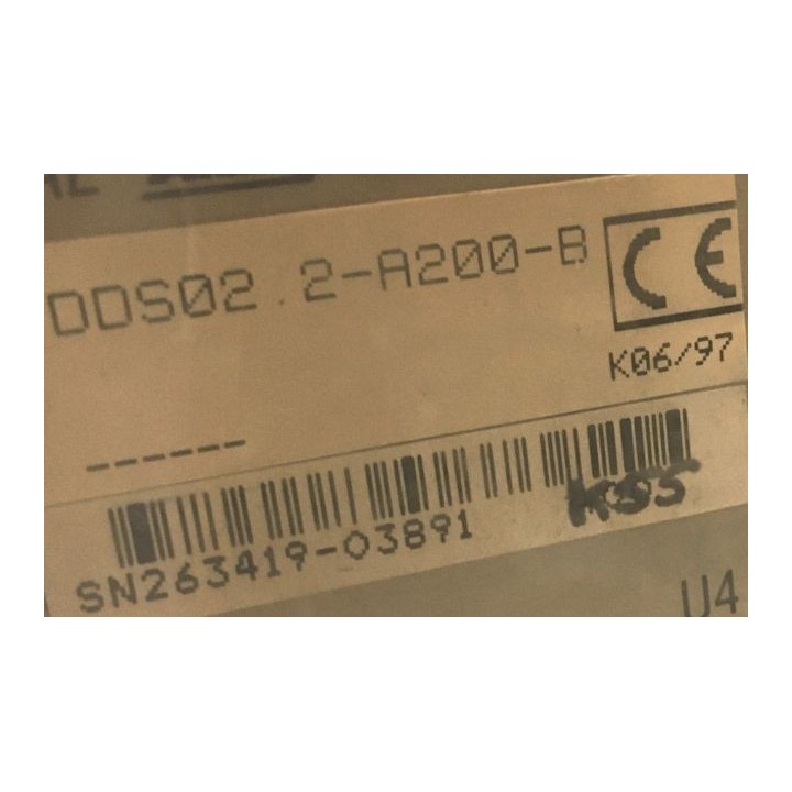 Variateur INDRAMAT DDS02.2-A200-B