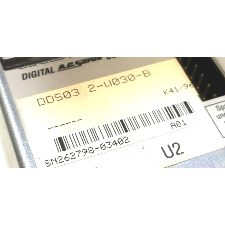 INDRAMAT DDS03.2-W030-B servo drive unit