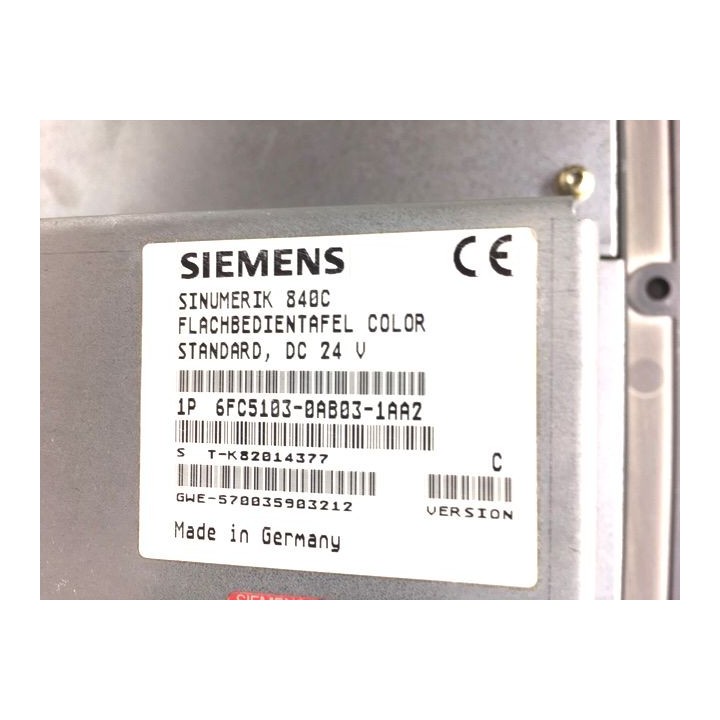 Panel SIEMENS SINUMERIK 840C 6FC5103-0AB03-1AA2
