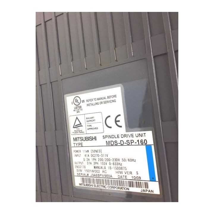 Variateur de broche MITSUBISHI MDS-D-SP-160