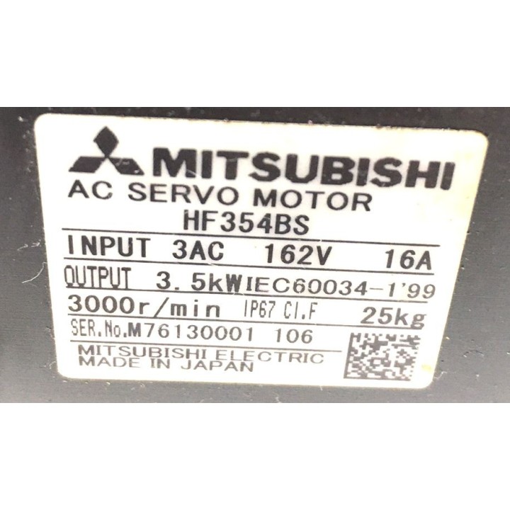 MITSUBISHI HF354BS axis motor unit