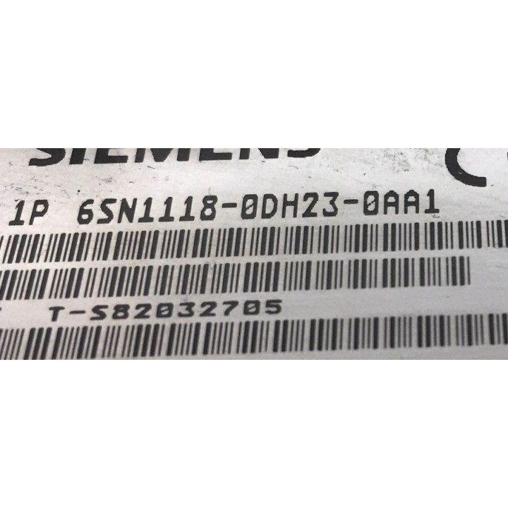SIEMENS 6SN1118-0DH23-0AA1 control board