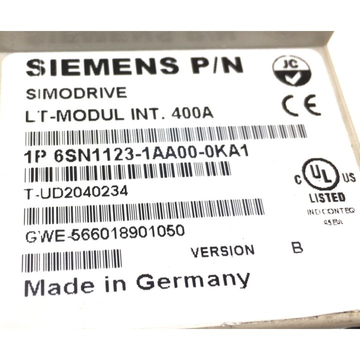 Variateur SIEMENS 400A 6SN1123-1AA00-0KA1