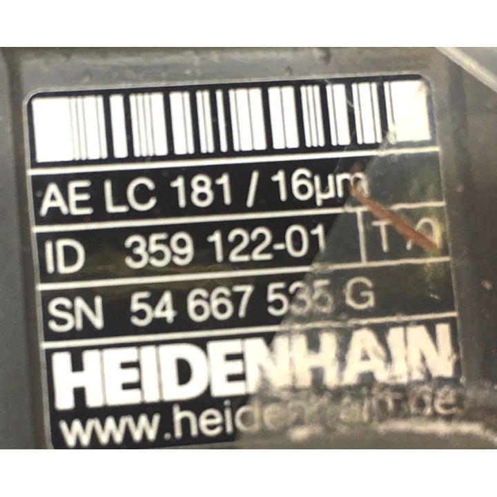 Régle de mesure HEIDENHAIN LC 181 ML 340 mm avec tête de lecture AE LC 181