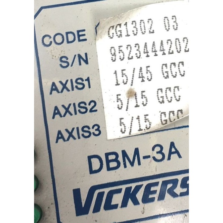 VICKERS DBM-3A servo drive unit