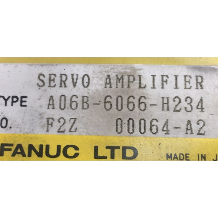 FANUC A06B-6066-H234 servo drive