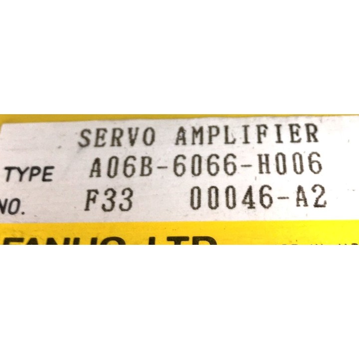 Variateur FANUC A06B-6066-H006