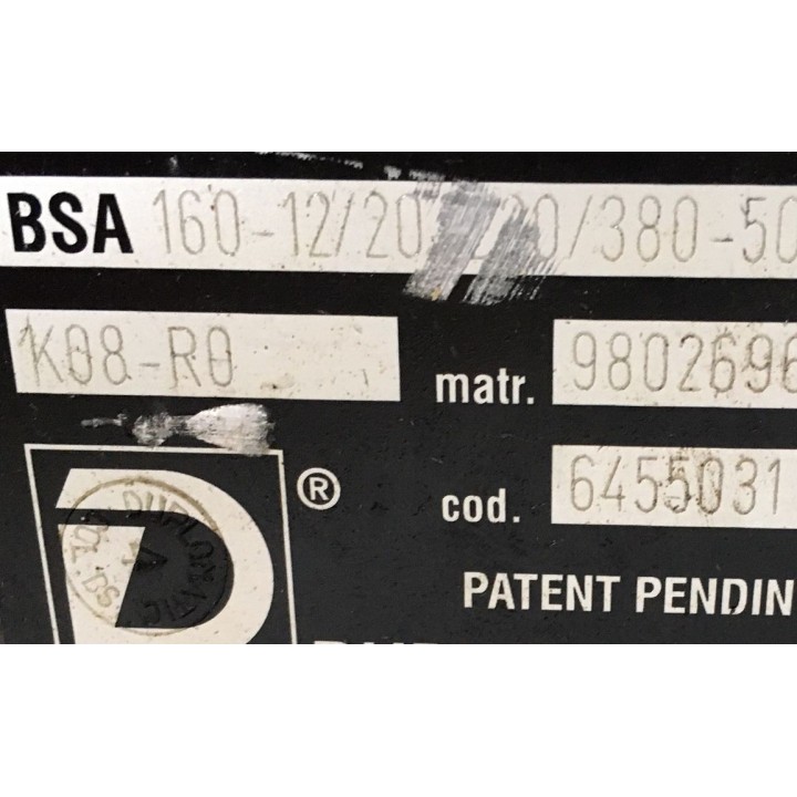 duplomatic turret BSA160-12/20 220/380-50