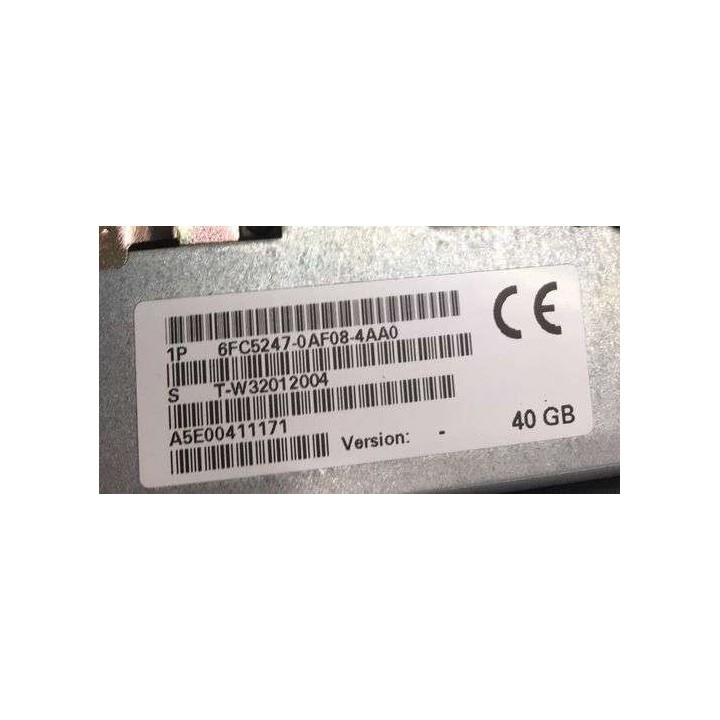 SIEMENS PCU 50.3-C version B 6FC5220-0AA31-2AA0 with SIEMENS 6FC5247-0AF08-4AA0 hard disk