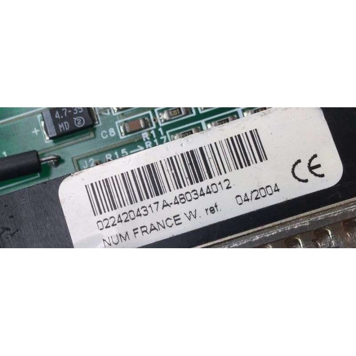 NUM 1060 0224204317A operator panel board