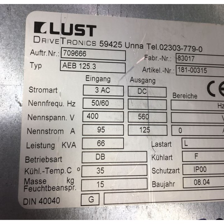 LUST AEB 125.3 181-00315