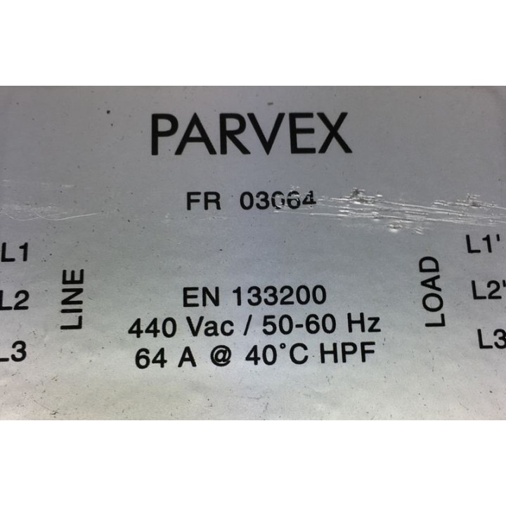 Filtre PARVEX FR 03064