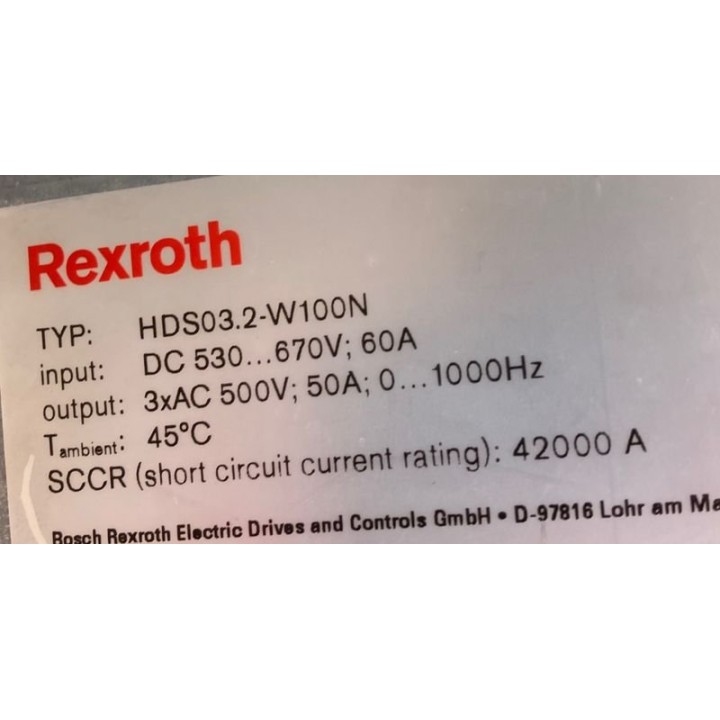 Inversor INDRAMAT HDS03.2-W100N