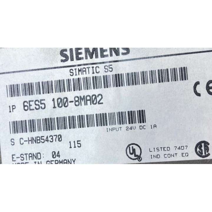 SIEMENS 6ES5100-8MA02 CPU