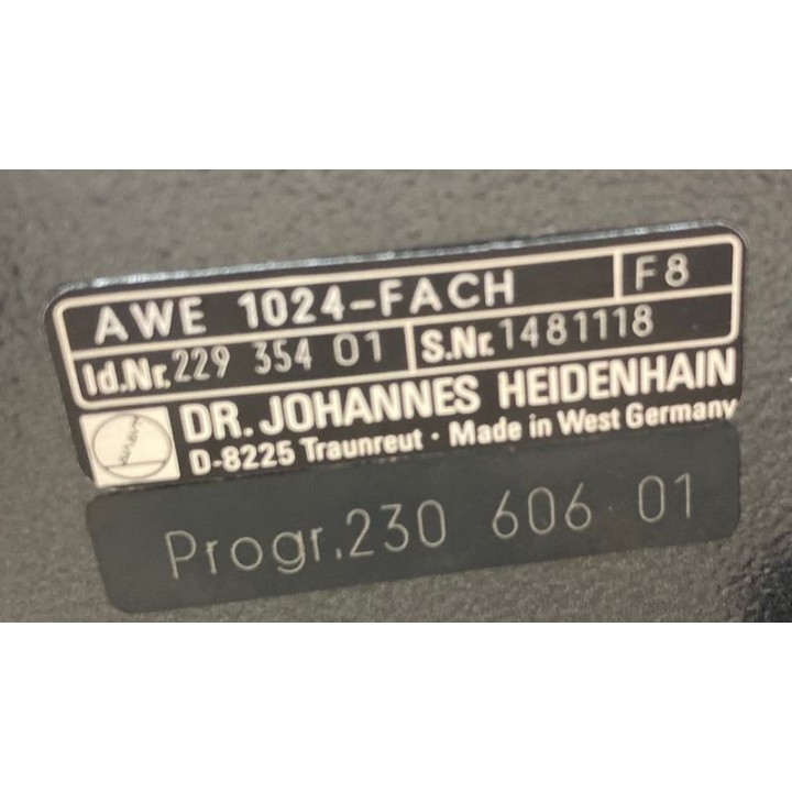 HEIDENHAIN AWE 1024 Bloque No. 229 354 01 AWE 1024-FACH
