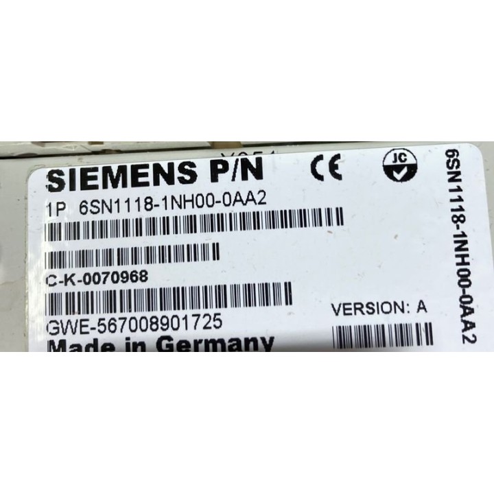 SIEMENS 6SN1118-1NH00-0AA2