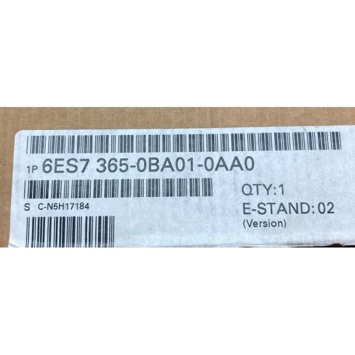SIEMENS 6ES7365-0BA01-0AA0