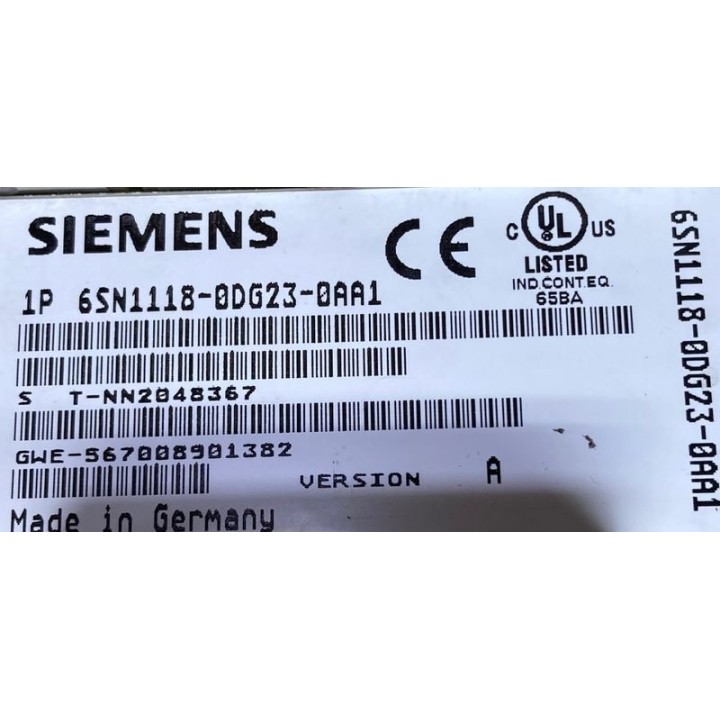 SIEMENS 6SN1118-0DG23-0AA1