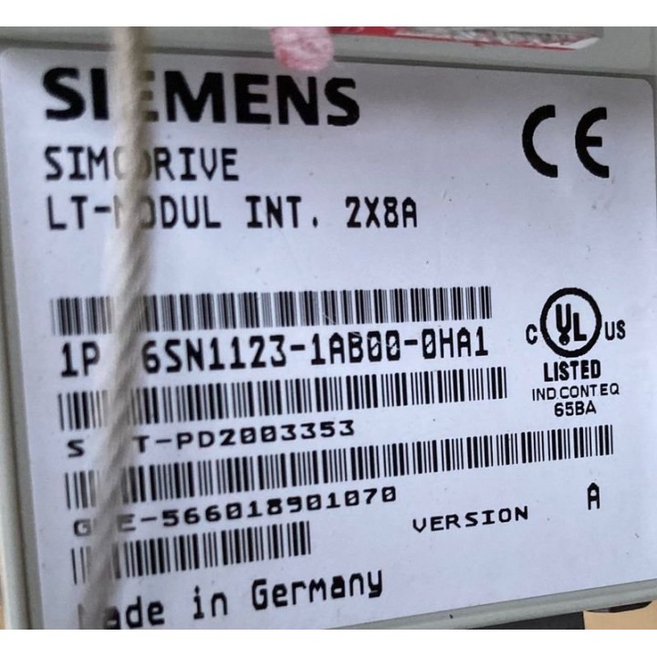 SIEMENS 2X8A 6SN1123-1AB00-0HA1